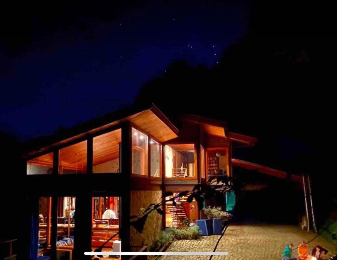 Casa De Vidro Com Vista Mantiqueira - Com Cafe E Staff Villa Campos do Jordao Bagian luar foto